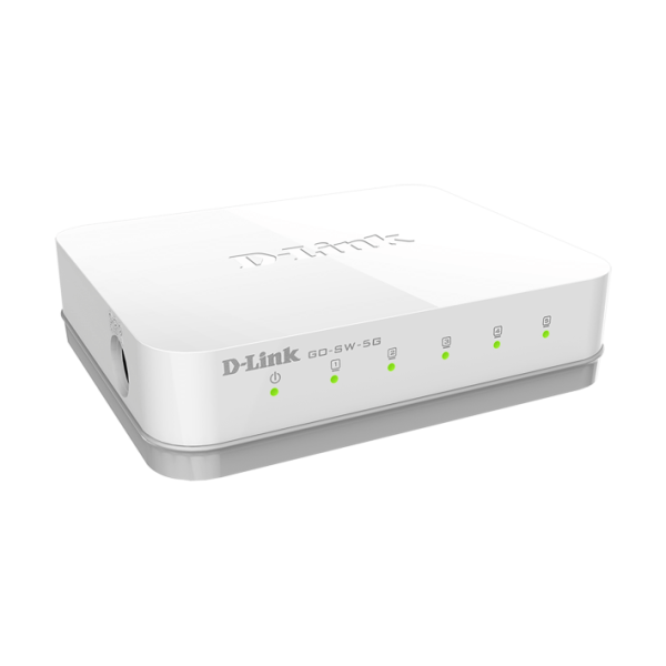 5-Port Gigabit Easy Desktop Switch GO-SW-5G