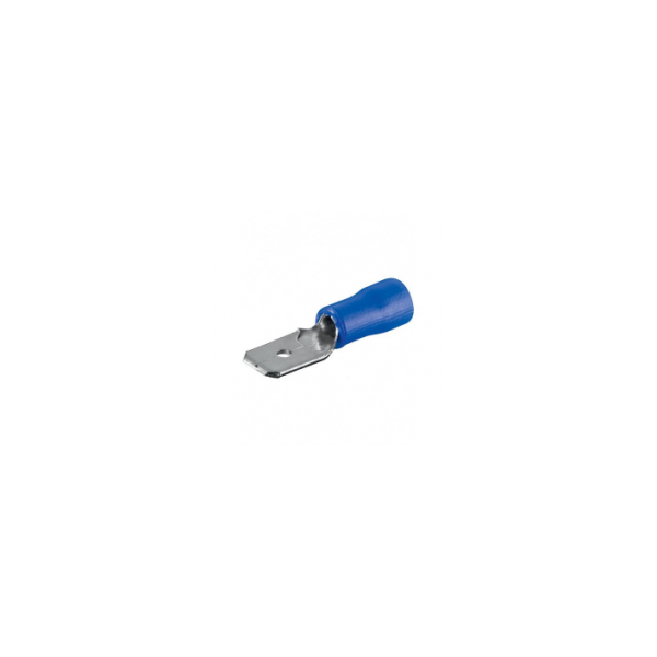 Ακροδέκτης FDD2-250 6.35X0.8 Μπλε
