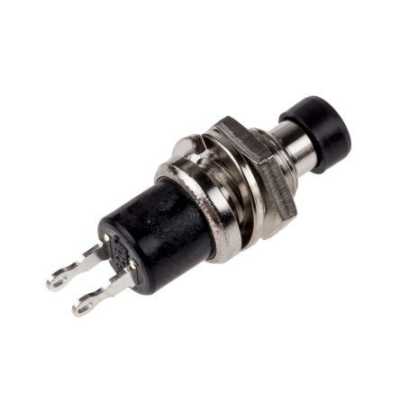 Διακόπτης Push Button Mini Κόκκινο/Μαύρο