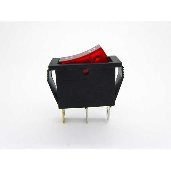 Διακόπτης On/Off Φωτιζόμενος 3 Επαφών