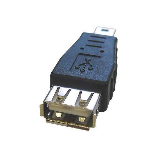 Ανάπτορας mini USB Αρσενικό Σε USB-A Θηλυκό