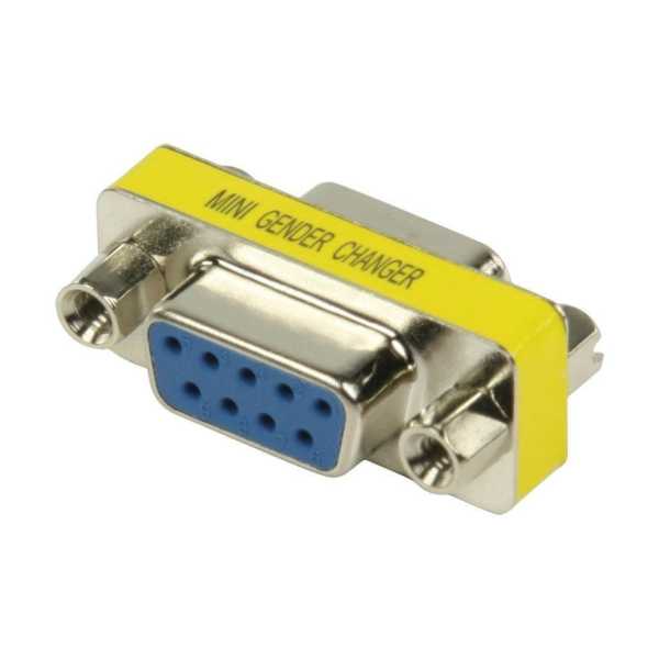 Αντάπτορας RS232 9pins θηλυκό Σε 9pins θηληυκό GCM-9F9F