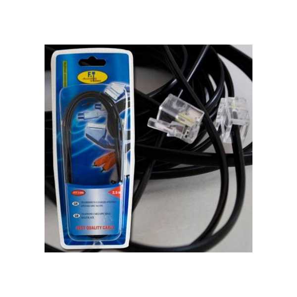 Καλώδιο τηλέφωνου 5m FTT 3-007