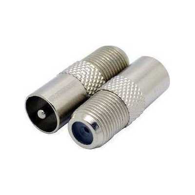 Connector RF αρσενικό σε F θηλυκό