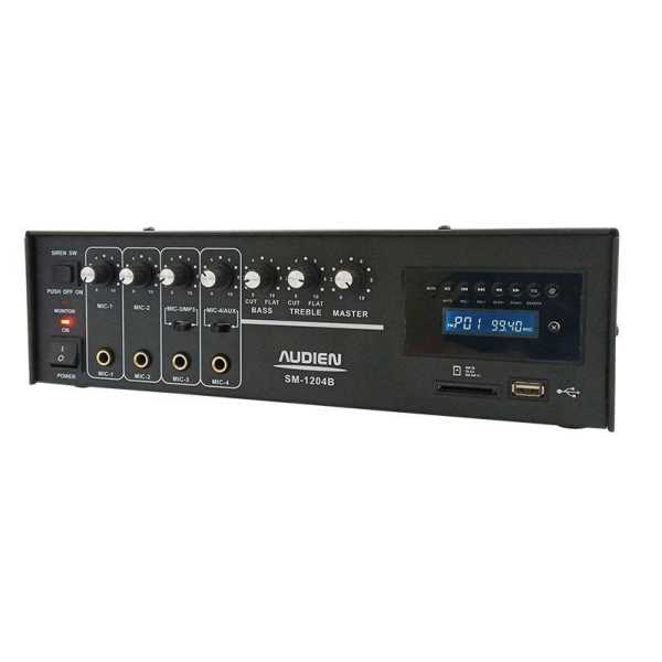 Μικροφωνικός Ενισχυτής SM-1204Β 100V