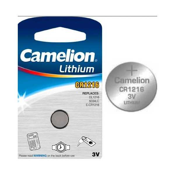 Camelion CR1216 μπαταρία Λιθίου 3V