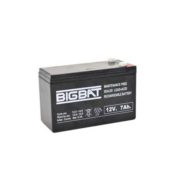 ΜΠΑΤΑΡΙΑ 12V 7A BIGBAT