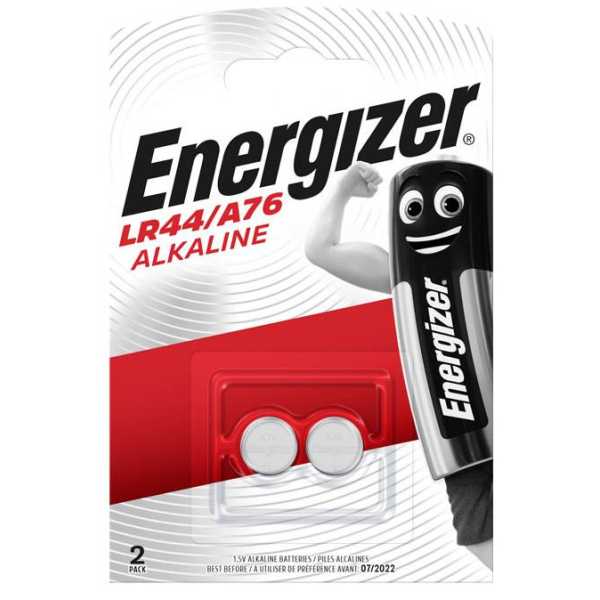 ΜΠΑΤΑΡΙΑ ENERGIZER LR44/A76  (2 Τεμάχια)