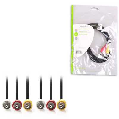 Καλώδιο A/V: 3x RCA αρσ. - 3x RCA αρσ.