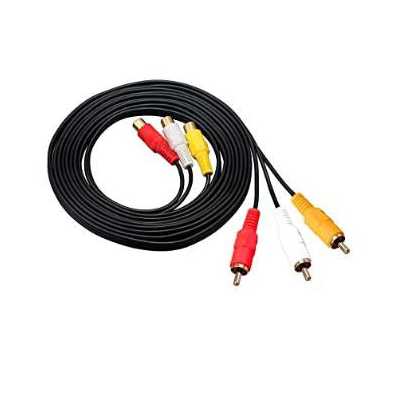 ΚΑΛΩΔΙΟ V : 3x RCA αρσ. - 3x RCA θηλ.