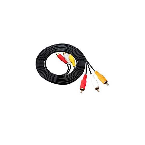 ΚΑΛΩΔΙΟ V : 3x RCA αρσ. - 3x RCA θηλ., 3.0m.