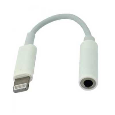 Αντάπτορας Handsfree Ancus HiConnect Lightning σε 3.5 mm Θηλυκό Λευκό