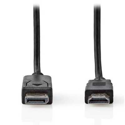 Καλώδιο εικόνας DisplayPort αρσ. σε HDMI αρσ. 2m