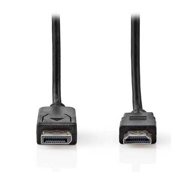 Καλώδιο εικόνας DisplayPort αρσ. σε HDMI αρσ. 2m