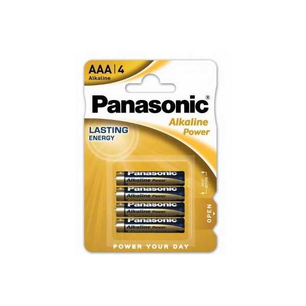 Μπαταρία Αλκαλική Panasonic Alcaline Power LR03APB/4BP size AAA 1.5V Τεμ, 4