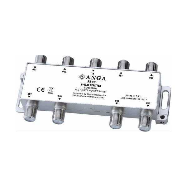 Διακλαδωτής 8 Εξόδων ANGA PS08