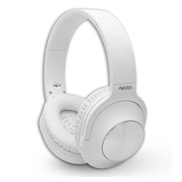 Ακουστικά Bluetooth over-ear NOD PLAYLIST , Λευκά